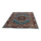 Persian rug blue TABRIZ 160x230 luxury living room carpet in acrylic