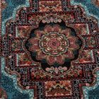 Persian carpet blue 80x120 premium machine-made persian rug