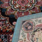 Persian carpet blue 80x120 premium machine-made persian rug