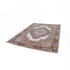 Persian carpet beige TABRIZ 160x230 luxury living room carpet in acrylic