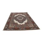 Persian carpet beige TABRIZ 160x230 luxury living room carpet in acrylic