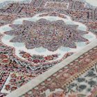 Persian carpet beige TABRIZ 160x230 luxury living room carpet in acrylic
