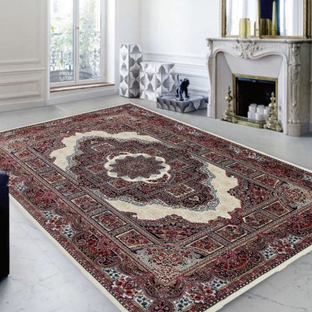 Persian carpet beige 200x300 premium machine-made persian rug