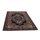 Persian carpet blue Tabriz 140x200 exclusive rug made of acrylic