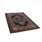 Persian carpet blue Tabriz 140x200 exclusive rug made of acrylic