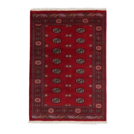 Pakistani carpet burgundy Bokhara 182x127 handmade Oriental carpet