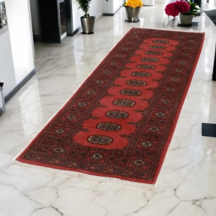 Runner carpet Mauri 76x233 handmade pakistani carpet for corridor or hallways