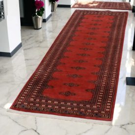   Runner carpet Butterfly 78x237 handmade pakistani carpet for corridor or hallways