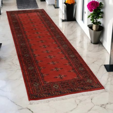 Runner carpet Butterfly 77x236 handmade pakistani carpet for corridor or hallways