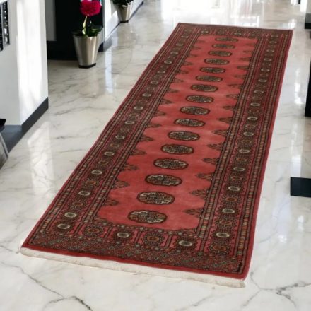 Runner carpet Bokhara 76x242 handmade pakistani carpet for corridor or hallways