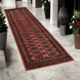   Runner rug Bokhara 80x302 handmade pakistani rug for corridor or hallways