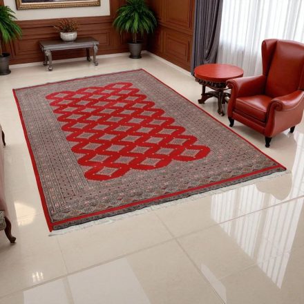 Pakistani rug red Jaldar 156x248 handmade oriental rug