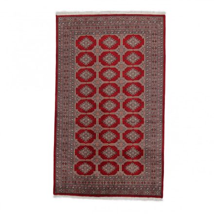Pakistani handmade carpet burgundy Bokhara 259x156 Oriental carpet