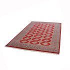 Pakistani handmade carpet burgundy Bokhara 259x156 Oriental carpet