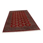 Pakistani handmade carpet burgundy Bokhara 259x156 Oriental carpet