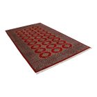 Pakistani handmade carpet burgundy Bokhara 259x156 Oriental carpet