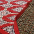 Pakistani handmade carpet burgundy Bokhara 259x156 Oriental carpet