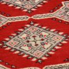 Pakistani handmade carpet burgundy Bokhara 259x156 Oriental carpet