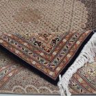 Tabriz rug 200x286 handmade iranian carpet for living room