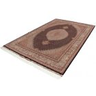 Tabriz rug 197x301 handmade iranian carpet for living room