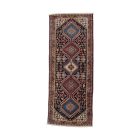 Iranian carpet Yalahmeh 58x149 handmade persian carpet