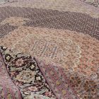 Tabriz rug 200x292 handmade persian carpet for living room