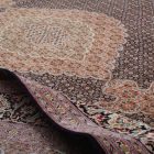 Tabriz rug 200x292 handmade persian carpet for living room