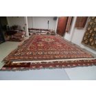 Kazak carpet 200x294 handmade Afghan carpet for living room
