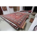Kazak carpet 200x294 handmade Afghan carpet for living room