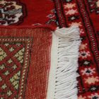 Pakistani rug Bokhara 76x128 handmade oriental wool rug