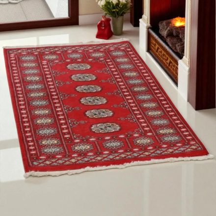 Pakistani Bokhara rug 78x121 handmade oriental wool rug