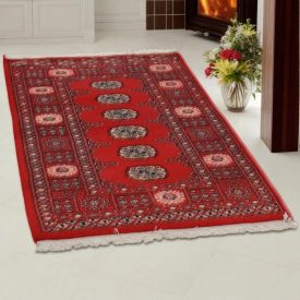Pakistani rug Bokhara 80x126 handmade oriental wool rug