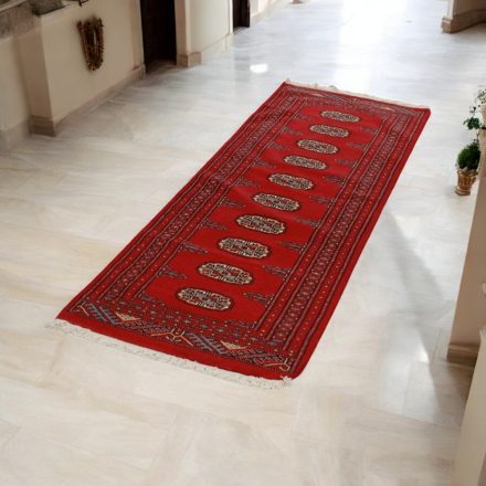 Runner carpet Bukhara 62x185 handmade pakistani carpet for corridor or hallways