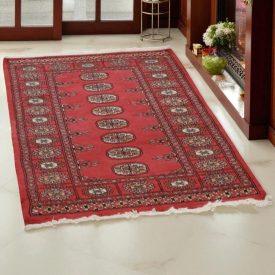 Pakistani carpet Bokhara 81x119 handmade oriental wool rug
