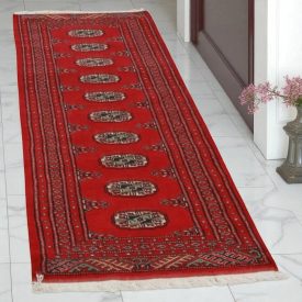   Runner rug Bokhara 63x196 handmade pakistani rug for corridor or hallways