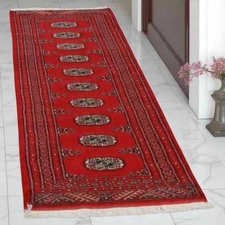 Runner carpet Mauri 63x196 handmade pakistani carpet for corridor or hallways
