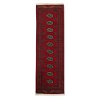 Runner rug Bokhara 63x196 handmade pakistani rug for corridor or hallways
