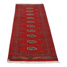 Runner rug Bokhara 63x196 handmade pakistani rug for corridor or hallways