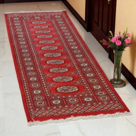 Runner rug Bokhara 65x180 handmade pakistani rug for corridor or hallways