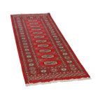 Runner rug Bokhara 65x180 handmade pakistani rug for corridor or hallways