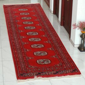   Runner rug Bokhara 62x180 handmade pakistani rug for corridor or hallways
