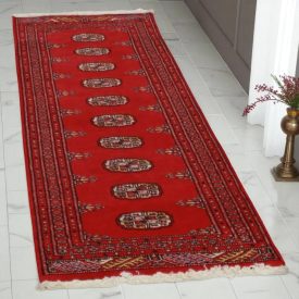   Runner rug Bokhara 65x188 handmade pakistani rug for corridor or hallways