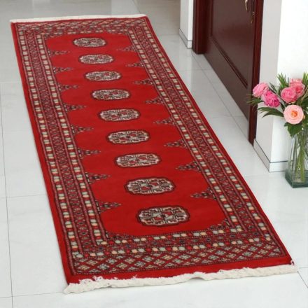 Runner rug Bokhara 63x178 handmade pakistani rug for corridor or hallways