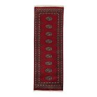 Runner rug Bokhara 63x178 handmade pakistani rug for corridor or hallways