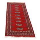 Runner rug Bokhara 63x178 handmade pakistani rug for corridor or hallways