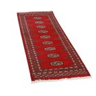 Runner rug Bokhara 63x178 handmade pakistani rug for corridor or hallways