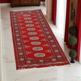   Runner rug Bokhara 63x181 handmade pakistani rug for corridor or hallways