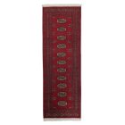 Runner rug Bokhara 63x183 handmade pakistani rug for corridor or hallways