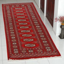  Runner rug Bokhara 63x179 handmade pakistani rug for corridor or hallways