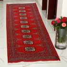 Runner rug Bokhara 61x181 handmade pakistani rug for corridor or hallways